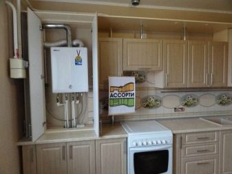 Газовый котел на кухне: правила установки и монтажа, как спрятать газовый котел на кухне