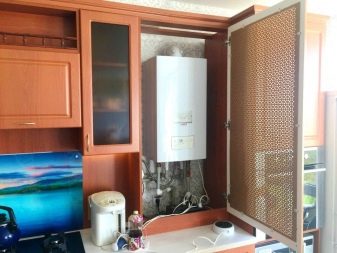 Газовый котел на кухне: правила установки и монтажа, как спрятать газовый котел на кухне