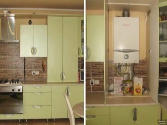 Газовый котел на кухне: правила установки и монтажа, как спрятать газовый котел на кухне