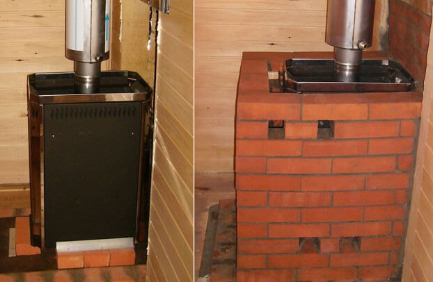 газовая печка для дома