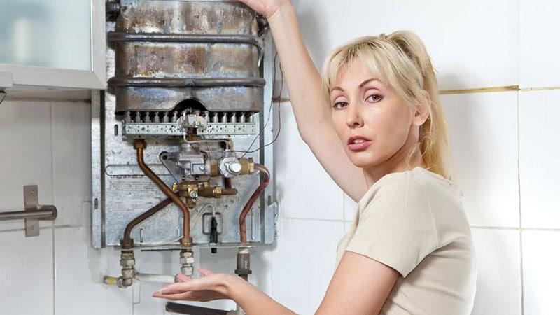 Газовая колонка в ванной комнате