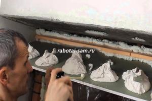 Установка откоса пластикового окна