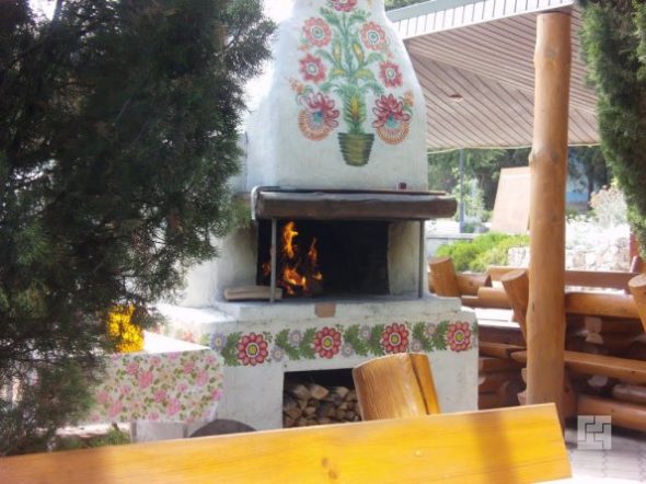 Русская печь с плитой для приготовления пищи