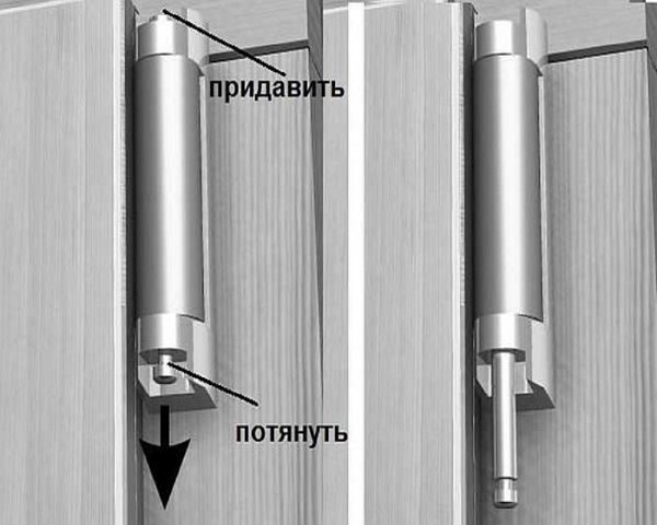 фото: снимаем створку пластикового окна