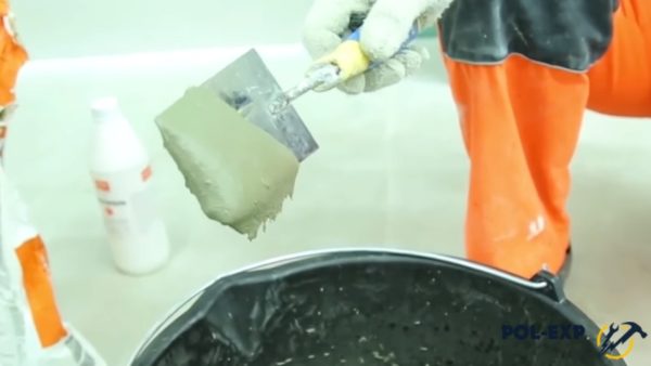 Консистенция готового клея