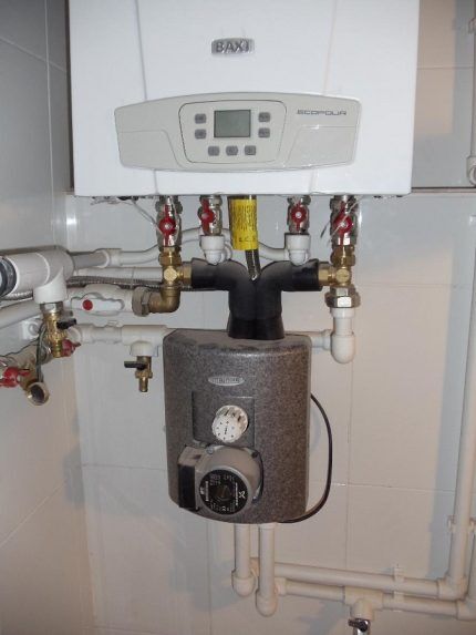 Газовый отопительный котел Бакси Котел индивидуального отопления
