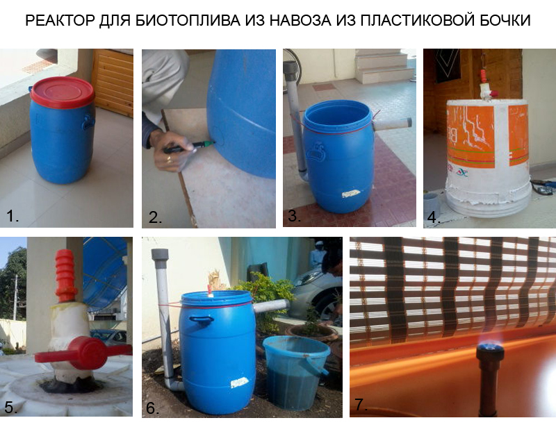 Делаем установку из пластиковой бочки