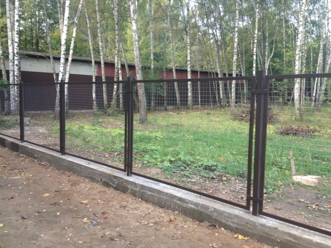 Сетчатые изгороди