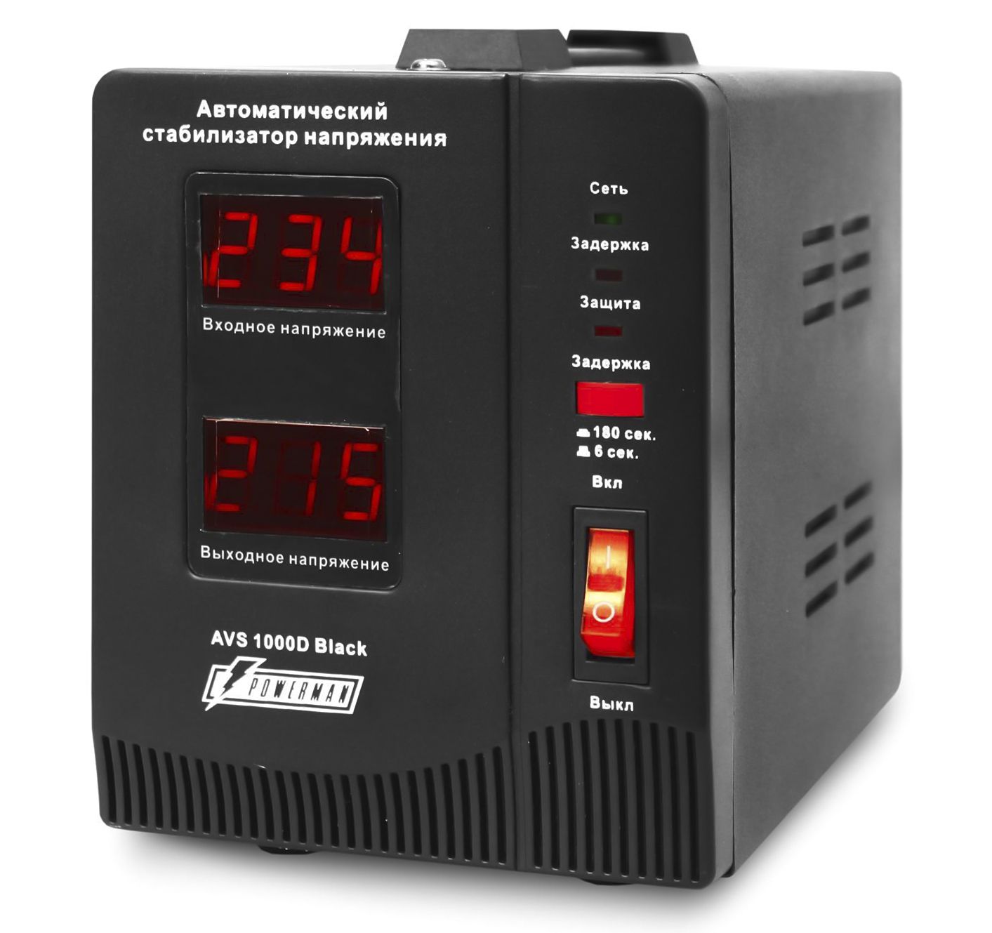 Powerman AVS 1000 D Black