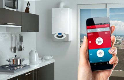 Управление газовым котлом со смартфона Управление газовым котлом со смартфона