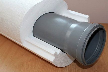 Скорлупа для труб из пенопласта Скорлупа для труб из пенопласта