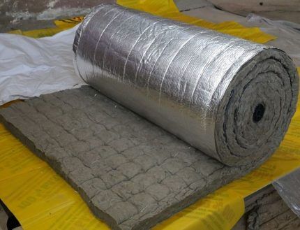 Базальтовая вата в рулоне Базальтовая вата в рулоне