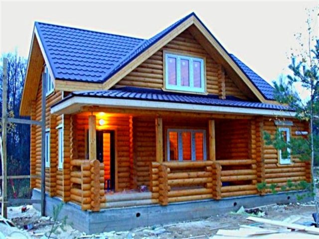 Баня 2 на 2, 6 на 9, 3 на 4: проекты из бревна