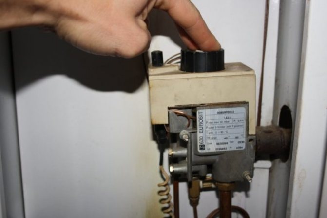 Процесс запуска в работу газового котла