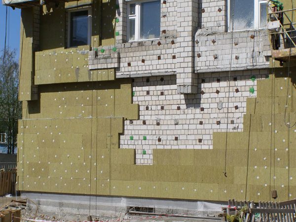 Утепление фасада минватой под штукатурку Утепление фасада минватой под штукатурку